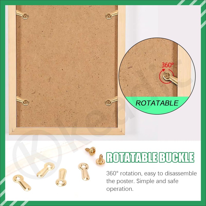 Keadic Picture Hanging Assortment Kits Frame Hanging Screws for Hanging