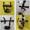Taekwondo Headgear Clear Face Guard Portable Detachable Taekwondo Head Guard