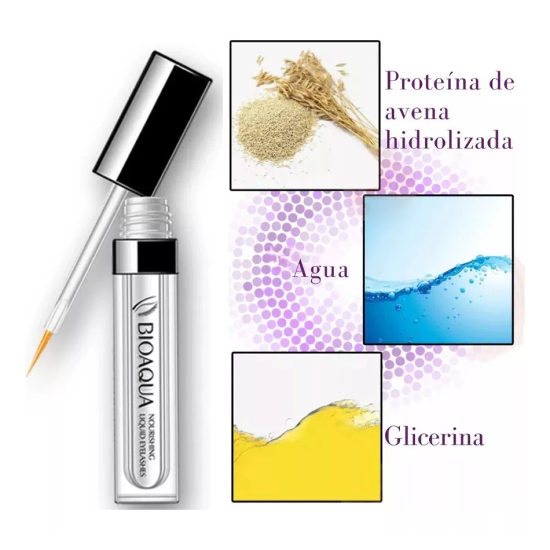 Universo en Linea 4pz Serum Alargador Fortalecedor Pestañas Bioaqua Mayoreo