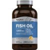 Piping Rock Fish Oil 1200mg | 240 Softgels | Omega 3 | Lemon Flavor | by Piping Rock