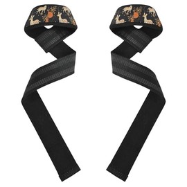 Dreamy Deer Ukiyo-e - Correas de muñeca para levantamiento de pesas, 26 pulgadas, de neopreno, acolchadas, accesorios de gimnasio, para levantamiento de pesas, culturismo, entrenamiento de fuerza
