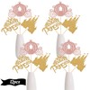 Little Princess Crown Centerpiece Sticks, Princess Theme Party Decorations, Princess