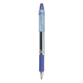Zebra 44120 Jimnie Roller Ball Stick Gel Pen, Blue Ink, Medium, Dozen