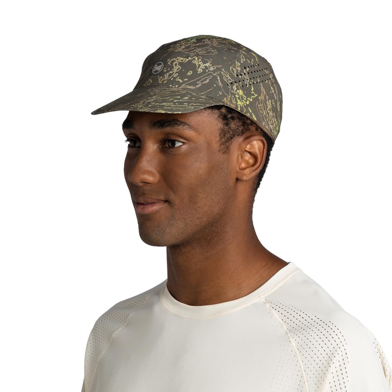 Buff| Cappello CoolNet UV Pack Speed, Morbido, UPF50, Elemento Riflettente,