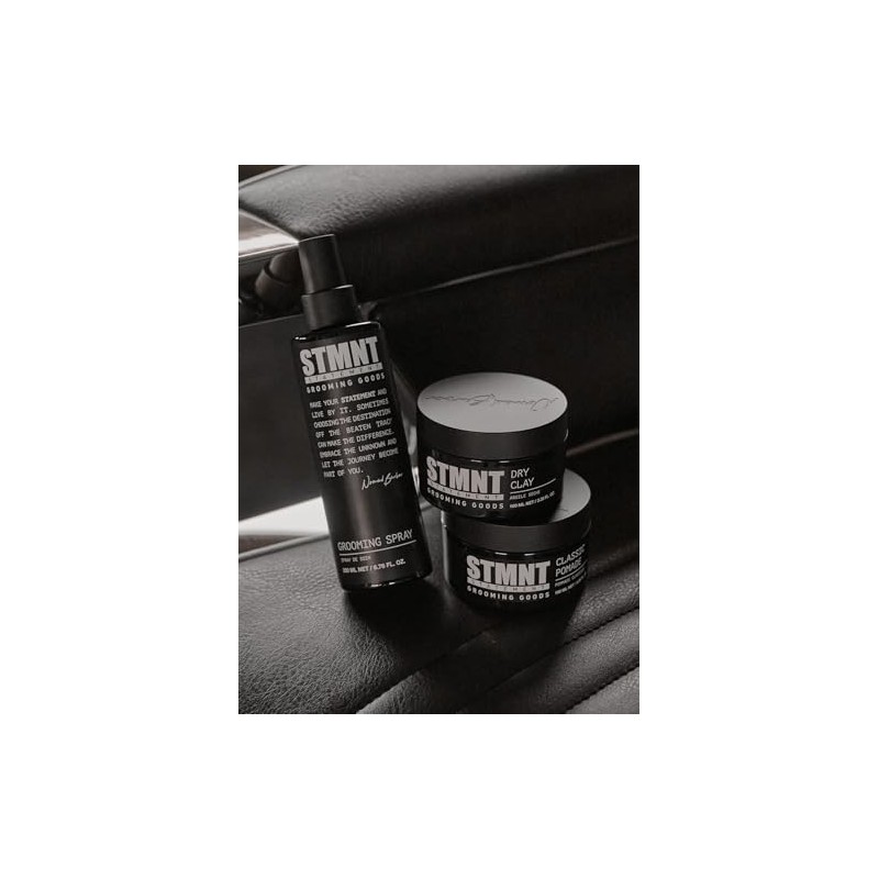 STMNT Grooming Goods Classic Pomade, 3.38 oz | Natural Shine
