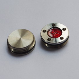 New 2 x 20g Custom Weights + Red Wrench for Titleist Scotty Cameron Putters, Red