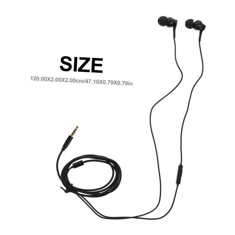 KOMBIUDA Wired in Ear Earbud Headphones with Plug Ergonomic Design