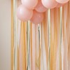 Ginger Ray Gold Foil and Peach Paper Streamer Party Backdrop
