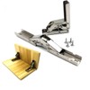 2pcs Stainless Steel 90 Degree Folding Shelf Hinge Bracket Hidden