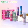 DAGEDA 6 Colors Body Glitter Stick Set, Sparkling Face Hair