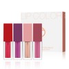 4pcs Fashion Liquid Lipstick Long Lasting Lipgloss Women Cosmetics(A)