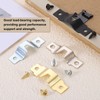 sourcing map 20Pcs Picture Hangers, Frame Back Fasteners with Screws,