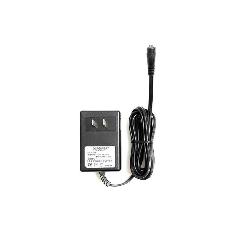 DCPOWER Power Supply/AC Adaptor Compatible Replacement for Boss RC-600 Loop