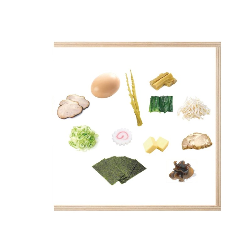 Fabulous Wooden Box - Ramen Toppings Food Japanese Kitchen (11
