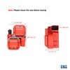 ENA Set of 1 Red Ignition Coil Compatible with Polaris