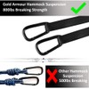 Gold Armour Camping Hammock with Bug Net - XL Double