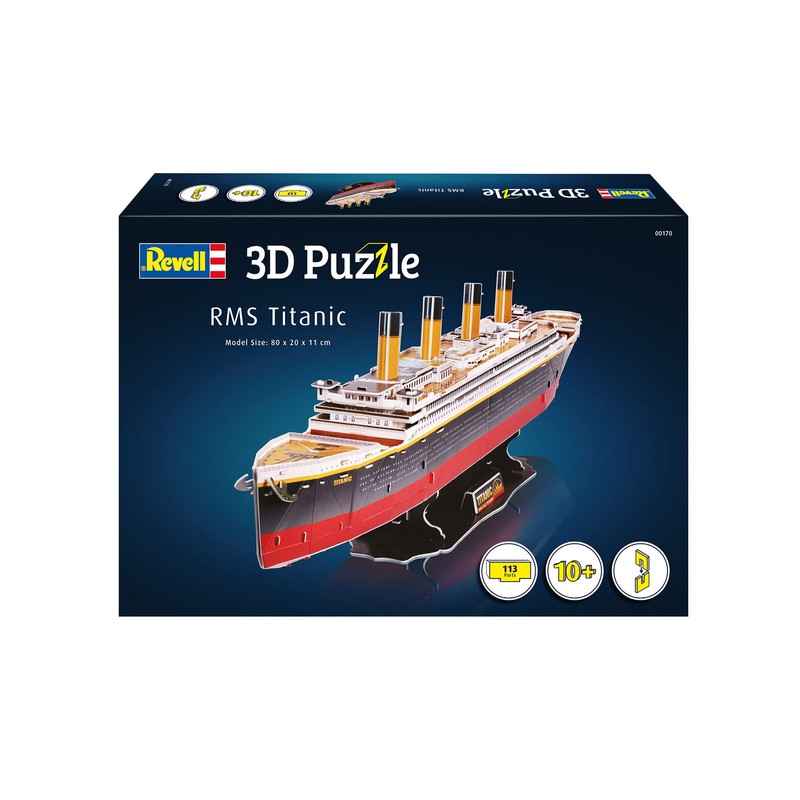 Revell 170 RMS Titanic, probably the most famous ship world