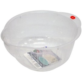 Inomata Japanese Bowl, 9-3/4-Inch, Clear