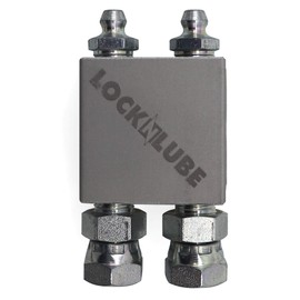 LockNLube Magnetic Grease Fitting Relocation Block