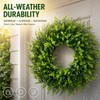 26” Boxwood Wreaths for Front Door Summer Wreaths for Front