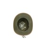 Black Jungle Bulat Leather Western Hat Australia Cowboy Hat, khaki