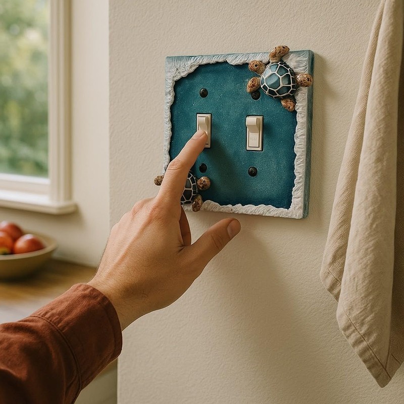 Sea Turtle Light Switch and Outlet Cover Electrical Plates –