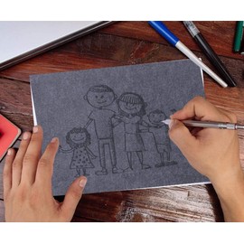 100 Sheets Carbon Paper A4 Carbon Paper Transfer Paper Graphite Paper Tracing Paper for Wood, Paper, Canvas