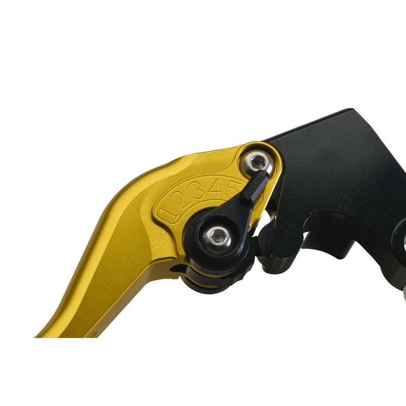 EFFEX YZF-R1/YZF-R1M Smooth Fit Lever, Gold