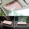 Car Tissue Case Tissue Cover Tissue Box Sun Visor Mounting