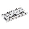 6 String Guitar Bridge Replacement Zinc Alloy Electric Guitar Saddle