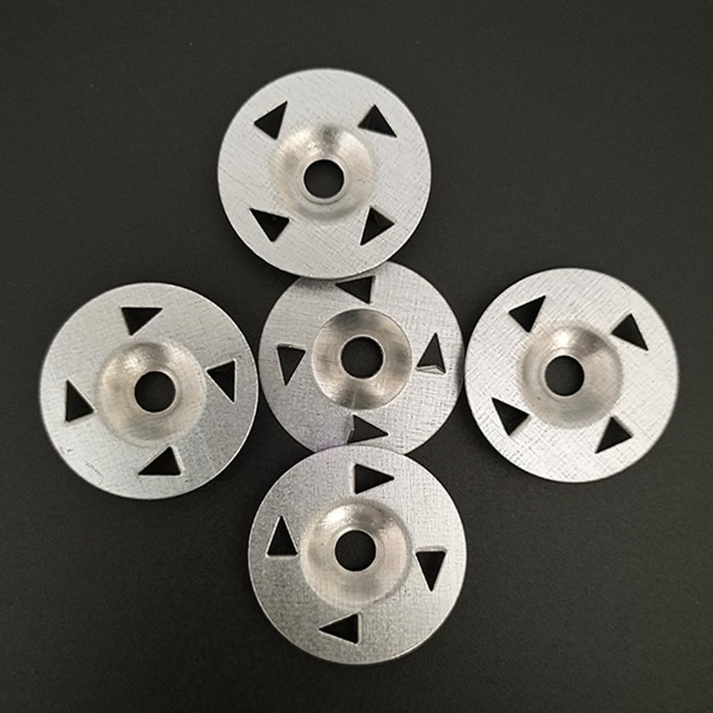 Easy Fix Washers, 300 Pcs 28mm Diameter Galvanised Iron Fixing
