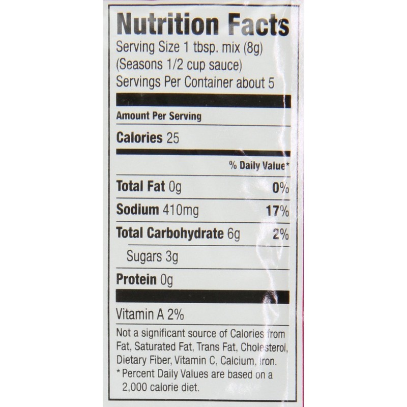 Lawry's Spaghetti Sauce Spice & Seasonings, Original Style, 1.5-Ounce Packets