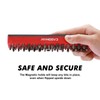 CASOMAN 2PCS 1/4" Hex Bit Organizer with Magnetic Base -