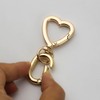 [FUSSED] 2pcs Heart Swivel Spring Clasp Carabiner Buckle Metal Spring