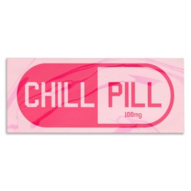 Stupell Industries Chill Pill Modern Casual Canvas Wall Art, Design by Daphne Polselli
