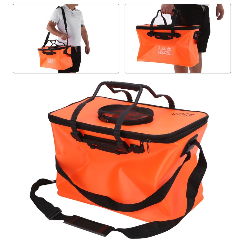 Folding Bucket EVA Portable Impact Resistant Children's Adult Fishing Bait