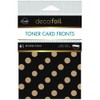 Deco Foil Kraft Toner Sheets 4.25"x 5.5" 6 Pack -