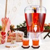Maxcheck 2 Pieces 6.8 L Acrylic Beverage Dispenser Drink Dispensers