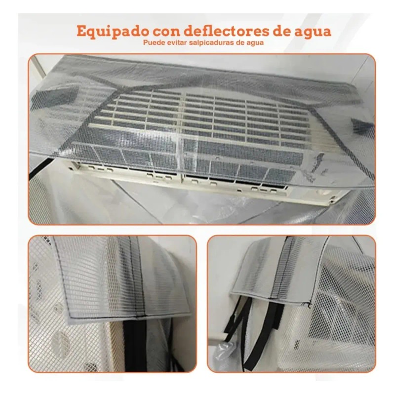 Bolsa Lavar Mini Split De 1 A 3 Toneladas