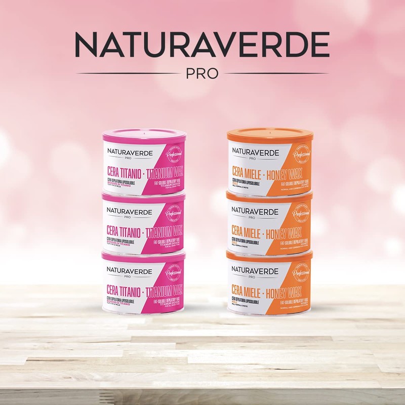 Naturaverde Hypoallergenic Pine & Beeswax Epilation Wax 400ml