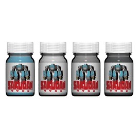Gaianauts SGS-01 Big Tony (Gaganber Memenpu Machine) Color Set, 0.5 fl oz (15 ml) Each, Set of 4 Model Paint 30252