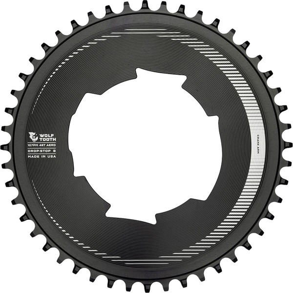 WOLF TOOTH : 107 BCD AERO Chainring for SRAM :