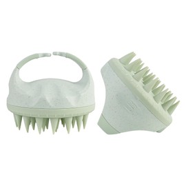 WOVTE Scalp Massage Brush Shampoo Brush Scalp Brush (Mint Green)