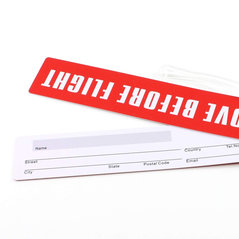 Rotary13B1 - Remove Before Flight - Luggage Tag