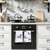 2Pcs Chinoiserie Dachshund Kitchen Towels, Weiner Dog Gifts for Women