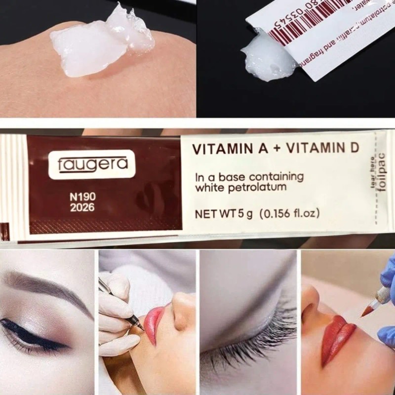 Crema Hidratante Tatuaje Vitamina A Y D Microblading 100pz F