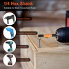 COMOWARE Impact Torx Bit Set 36pcs (TT5-TT40), S2 Steel Security