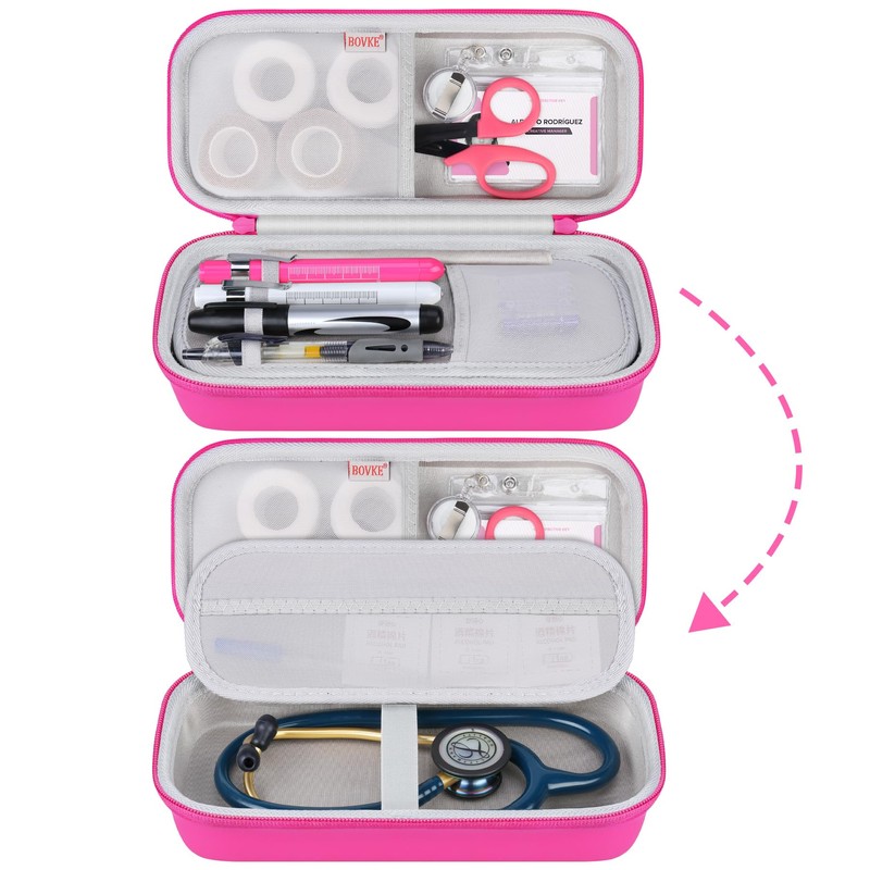 BOVKE Stethoscope Case Nurse Tool Sets Contains Stethoscope Case, Medical