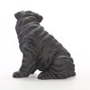 Conversation Concepts Shar Pei, Black Original Dog Figurine (4in-5in)