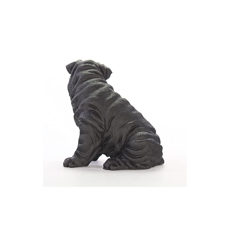Conversation Concepts Shar Pei, Black Original Dog Figurine (4in-5in)
